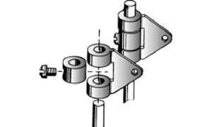 DUBRO Strip Aileron Horn Connectors (QTY/PKG: 2 ) DB103