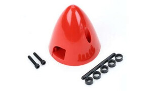 DUBRO 2-3/4" Spinner Red (QTY/PKG: