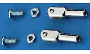 DUBRO 4-40 Threaded Rod Ends (QTY/PKG: