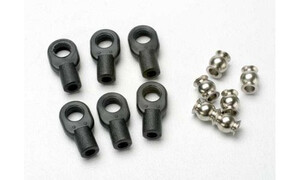 Traxxas Rod ends, small, with hollow