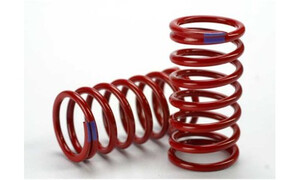 Traxxas Spring, shock (red) (GTR)