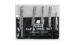 Dubro TAP & DRILL SET METRIC 10PC