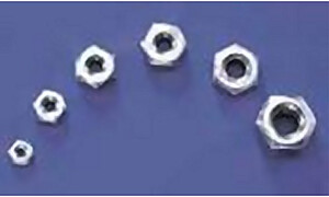 Dubro 4-40 Steel Hex Nuts (QTY/PKG: