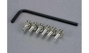 Screws, 3x10mm caphead machine (hex