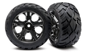 Traxxas Tires & wheels assembled 3776A