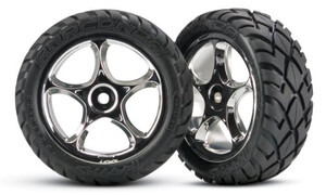 Traxxas  Tires & wheels, assembled