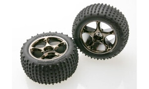 Traxxas Tires & wheels, assembled