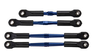 Traxxas Turnbuckles, aluminum (blue-anodized),