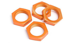 HPI WHEEL NUT 24mm (ORANGE/4pcs)