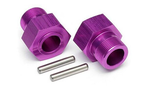 HPI WHEEL HEX HUB 24x27mm(PURPLE/2pcs)