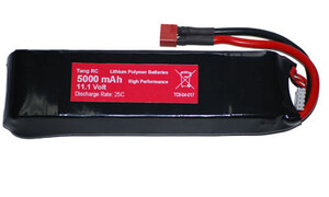 11.1 Volt 25C 5000 mAh Li-Po With