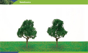 Hornby Deciduous Trees 100mm x2