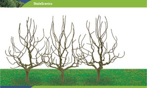 Hornby Deciduous Tree Armature x3