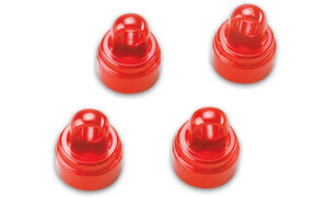 Traxxas Shock caps, aluminum (red