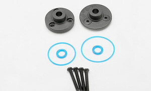 Traxxas Cover plates, differential