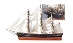 Artesania Latina 1/84  Cutty Sark Tea Clipper Wooden Model Ship Kit 22800