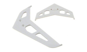 Blade Stabilizer/Fin Set, White: