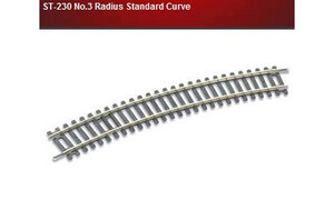 Peco ST-230 No.3 Radius Standard