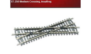 Peco ST-250 Medium Crossing, Insulfrog