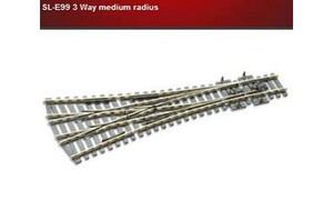 Peco 3 Way Medium Radius