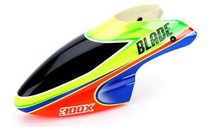 Blade Fiberglass Canopy, Green/Orange: