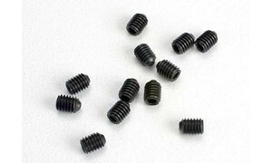 Traxxas Set (grub) screws, 3mm hardened