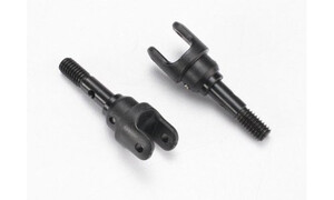 Traxxas Stub axle, steel (2)/ yokes