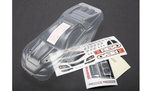 Traxxas Body, 1/16 E-Revo (clear,