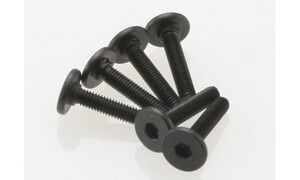 Traxxas Screws, 3x15mm flat-head