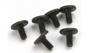 Traxxas Screws, 3x6mm flat-head machine