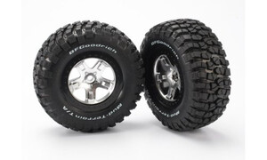 Traxxas Tires & wheels, assembled,