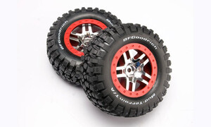 Traxxas Tires & wheels, assembled,