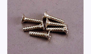 Traxxas Screws, 3x12mm countersunk