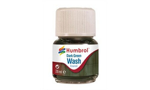 Humbrol Enamel Wash Dark Green 28ml AV0203