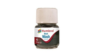 Humbrol Enamel Wash Black 28ml AV0201