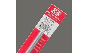 K&S 9/32" Outside Diameter Aluminum Tube 8107