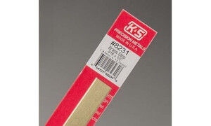 K&S 0.016 x 1/2" Brass Strip 8231