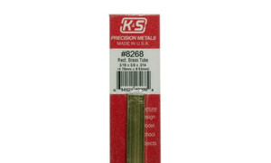 K&S 3/16" x 3/8" Rect. Brass Tube 8268