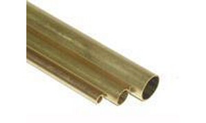 K&S Brass Tube 3/16", 7/32", 1/4" 5076