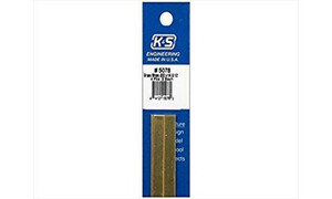 K&S Brass Strips .032 - 1/4" & 1/2 5078