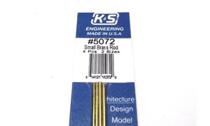 K&S Brass Rod 1/16 X 3/64 5072