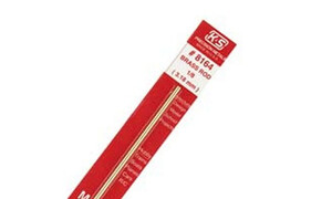 K&S 12 Brass Rod 1/8 1pc 8164