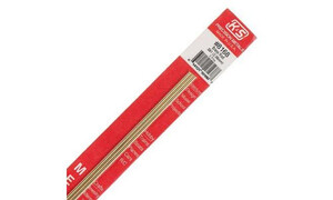 K&S 0.081 Diameter Solid Brass Rod 8168