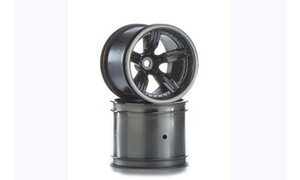 Arrma Wheel VORTEKS Black Chrome