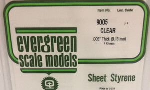 Evergreen 9005 - .005" Clear Oriented