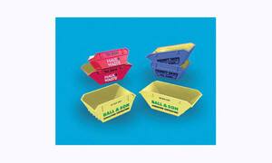 Peco Skips (large & small), yellow