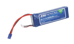 E-flite 3200mAh 3S 11.1V 30C LiPo,