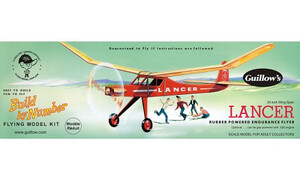 Guillow's Lancer Wooden Aircraft Kit