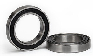 Traxxas Ball bearing, black rubber