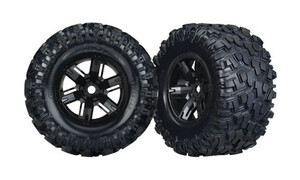 Traxxas Tires & wheels, assembled,